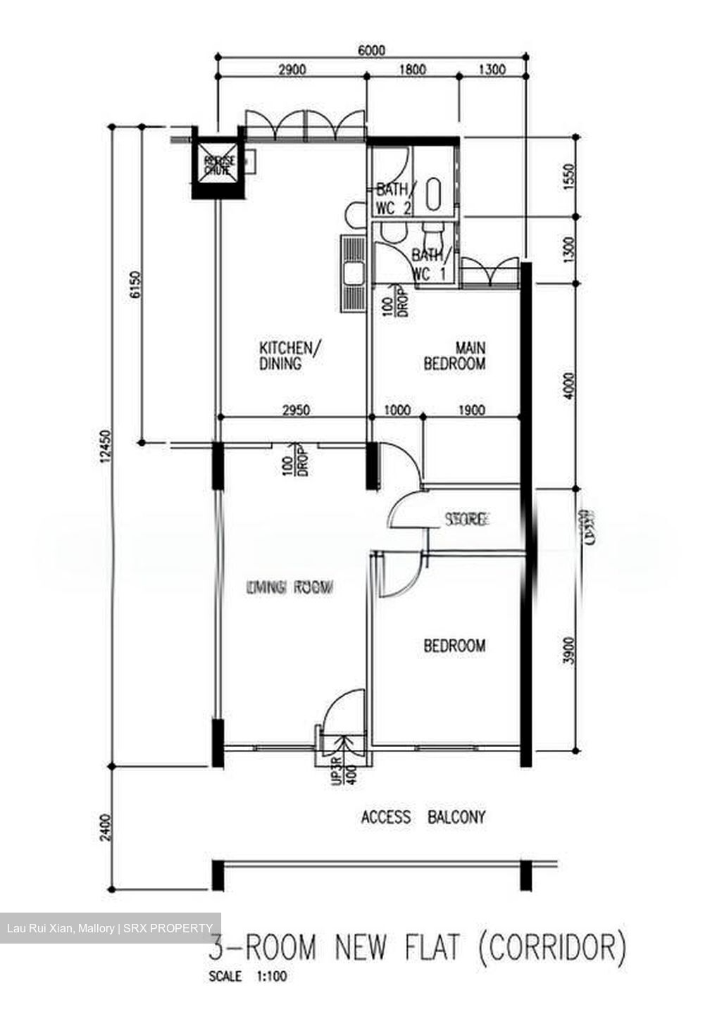 Blk 405 Ang Mo Kio Avenue 10 (Ang Mo Kio), HDB 3 Rooms #581316421